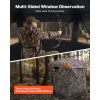 n mHunting Blind, 270° Ground Blind, 1-2 Person Pop Up Deer Blind for Hunting with Carrying Bag, Portable Resilient Hunting Tent