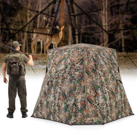 360 Degrees One Way See Through Ground Hunting Blind For Deer And Turkey Hunting (Option: Camouflage)